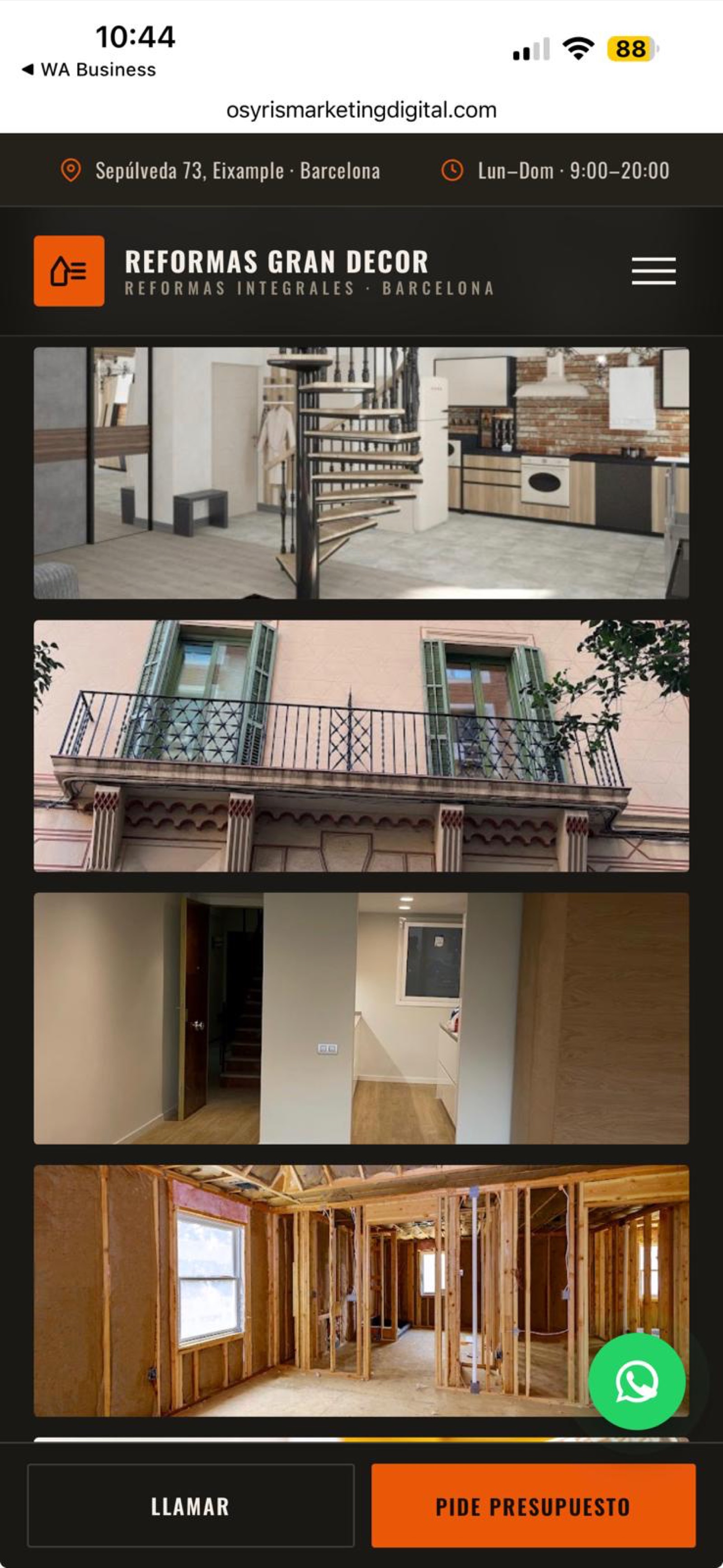 Fachadas · Rehabilitación de fachada en el Eixample — Reformas Gran Decor Barcelona